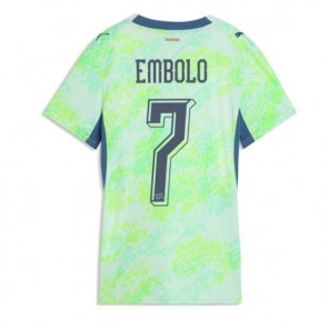 Schweiz Breel Embolo #7 Bortatröja Dam VM 2026 Kortärmad